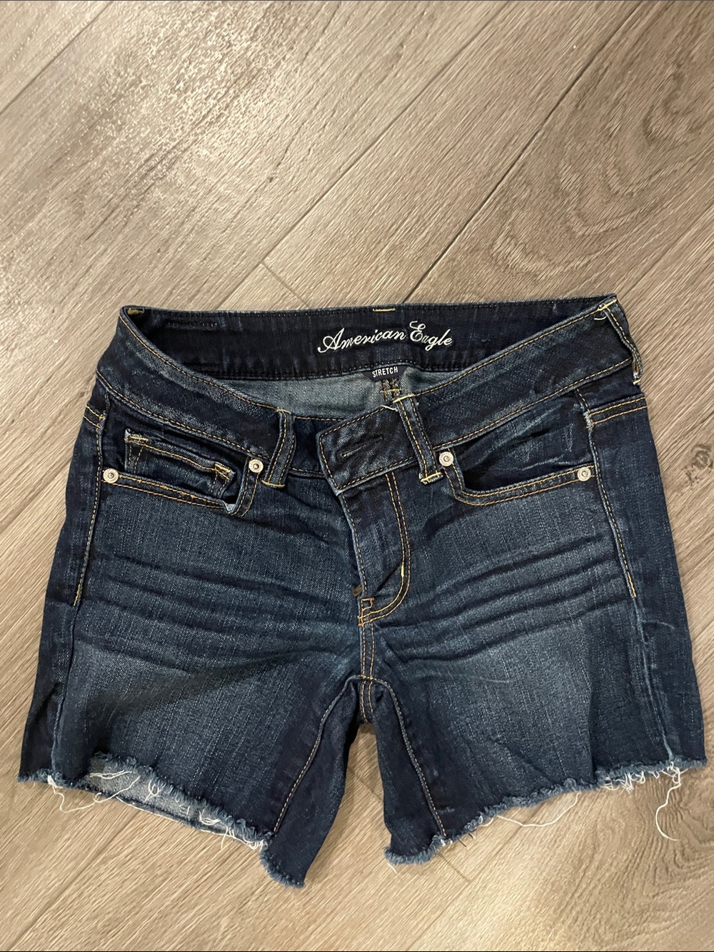 American Eagle Outfitters Dark Wash Denim Jean Shorts